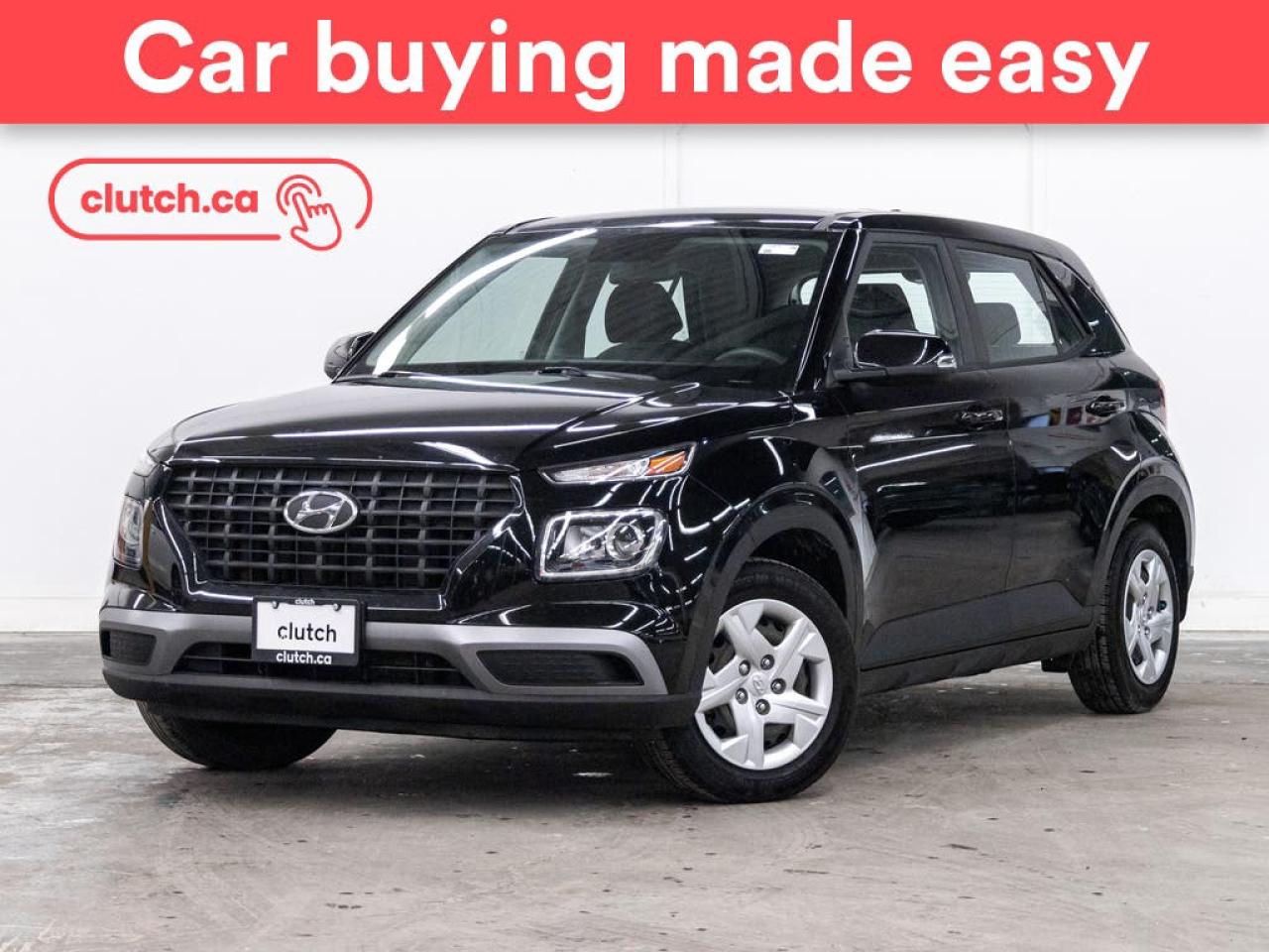 Used 2021 Hyundai Venue Essential w/Apple CarPlay & Android Auto, Heated Front Seats, Backup Cam for sale in Toronto, ON