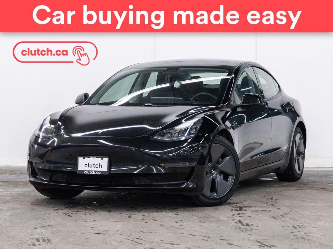 Used 2021 Tesla Model 3 Standard Range Plus w/ Heated Front Seats, Bluetooth, Rearview Cam for sale in Toronto, ON