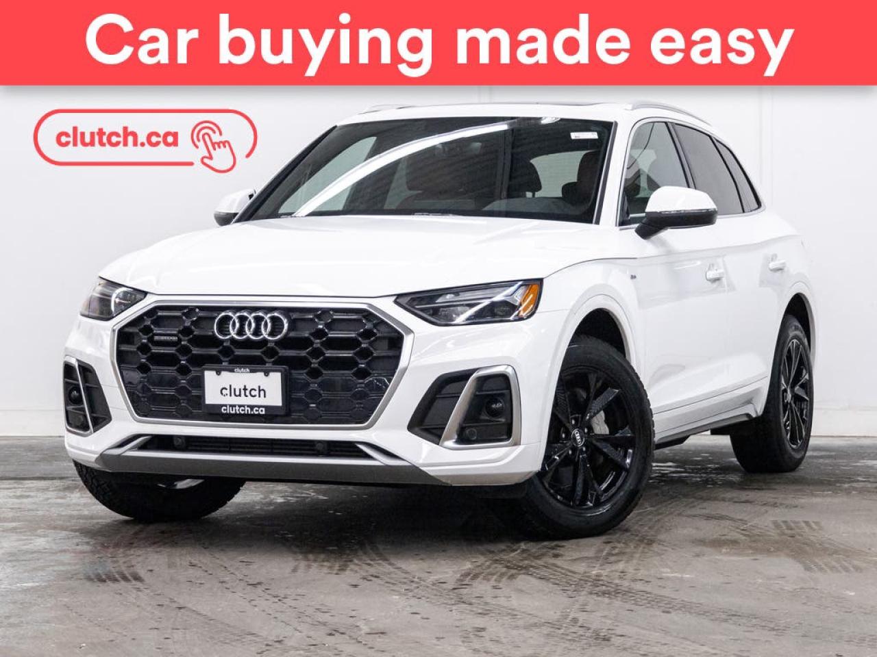 Used 2022 Audi Q5 45 Progressiv AWD w/ Apple CarPlay, Backup Camera, Power Sunroof for sale in Toronto, ON