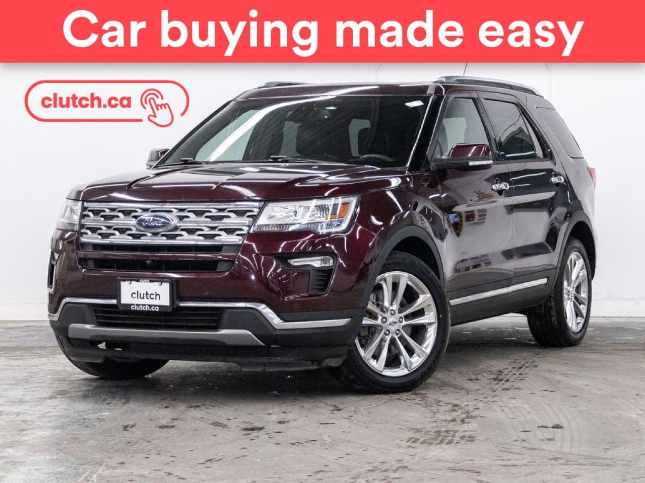 Used 2019 Ford Explorer Limited 4WD w/ Apple CarPlay & Android Auto, Backup Camera, Heated Front Seats for sale in Toronto, ON