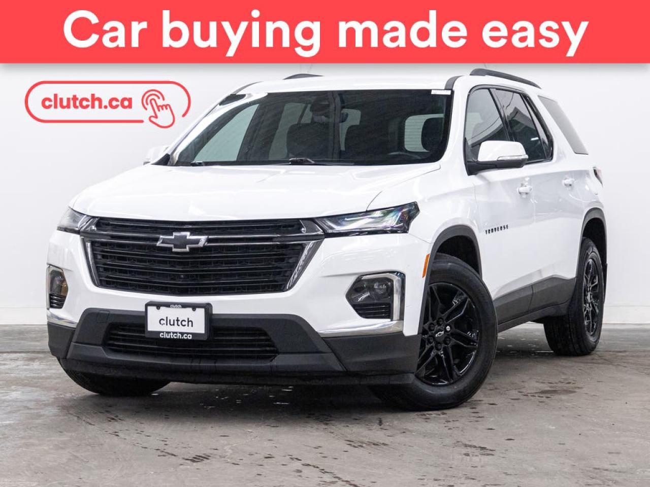 Used 2023 Chevrolet Traverse LT w/ Apple CarPlay & Android Auto, Heated Front Seats, Rearview Cam for sale in Toronto, ON