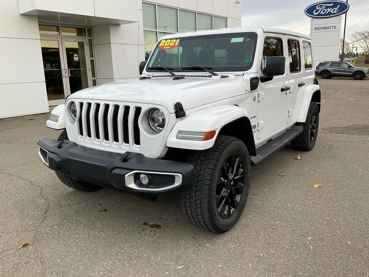 Used 2021 Jeep Wrangler Unlimited Sahara for sale in Richibucto, NB