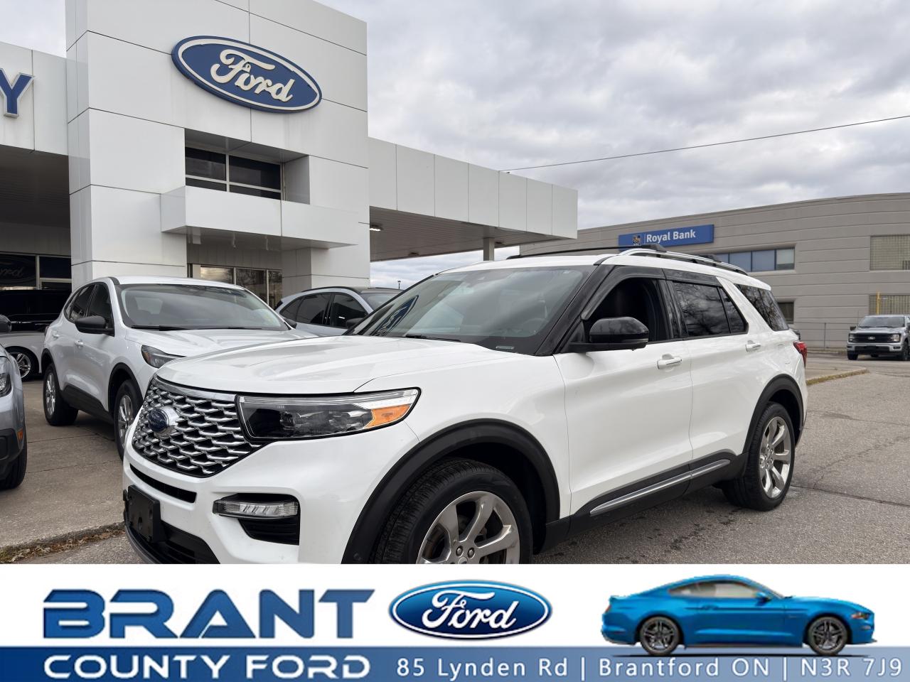 Used 2020 Ford Explorer Platinum for sale in Brantford, ON