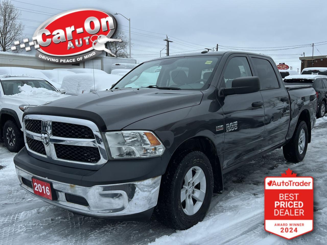 Used 2016 RAM 1500 SXT 4X4 | CREW | 5.7L HEMI V8 | TONNEAU | ALLOYS for sale in Ottawa, ON