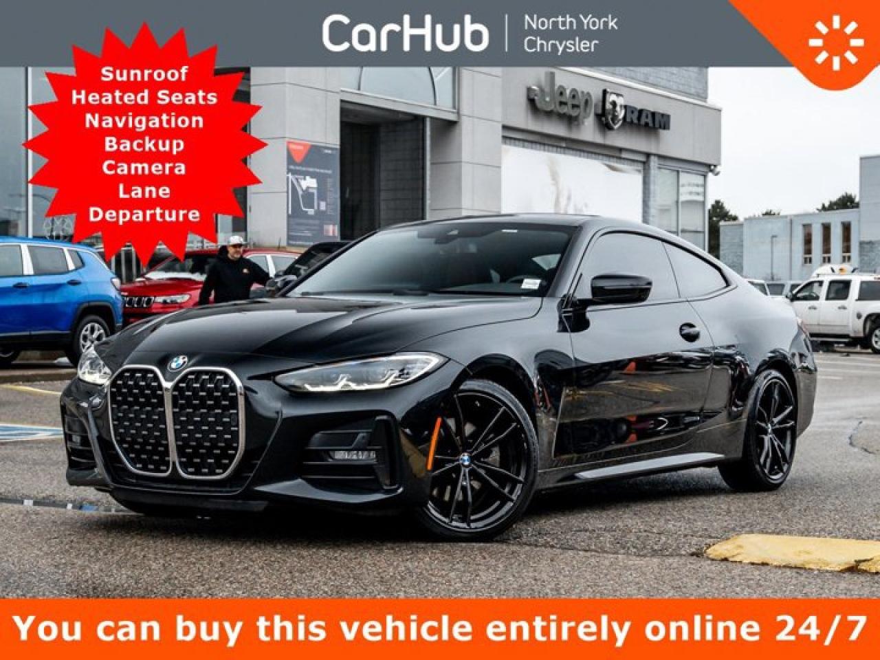 2022 BMW 4 Series 430i xDrive Sunroof Heated Seats Navi Backup Cam Lane Departure Photo0