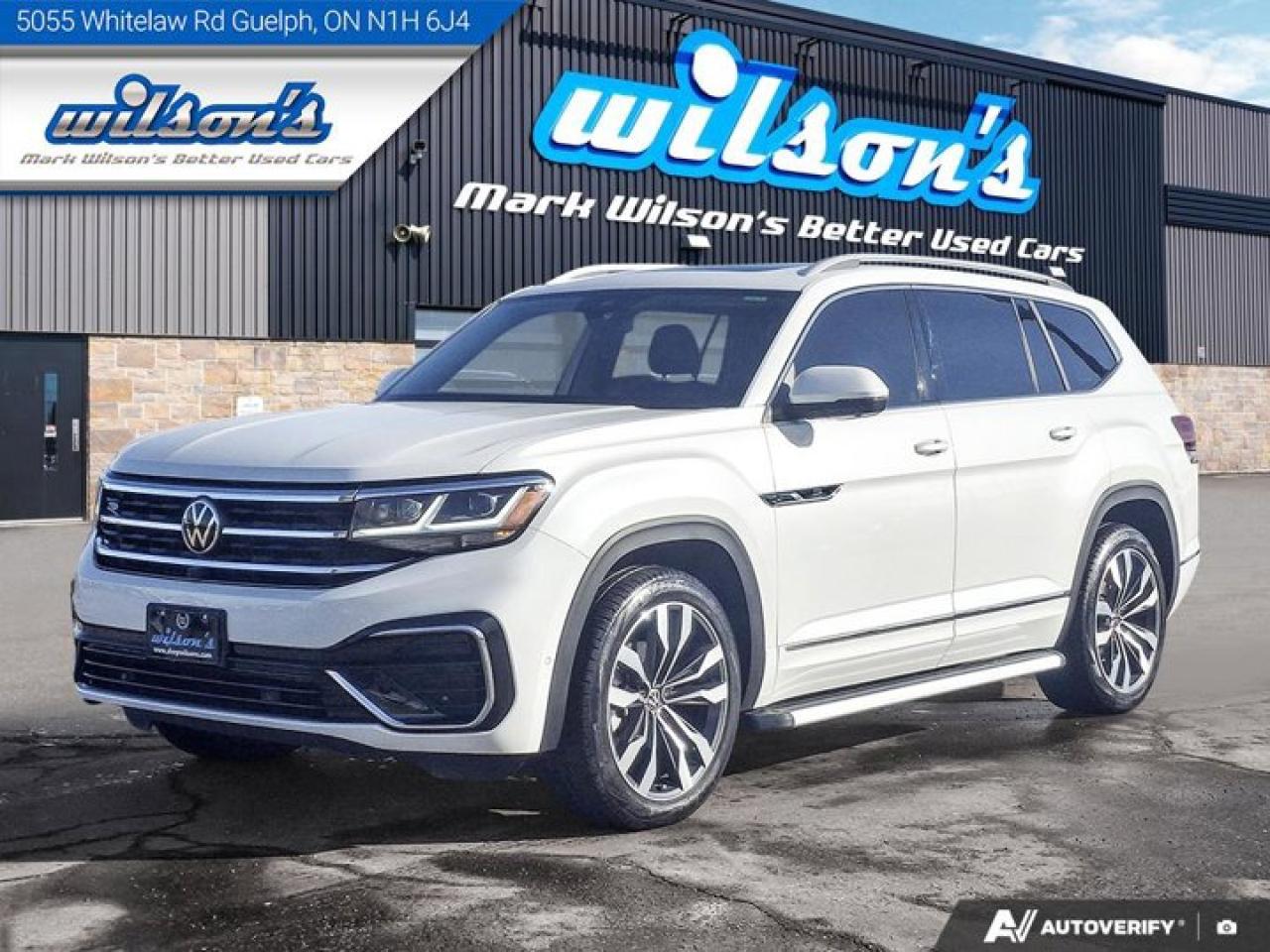 2022 Volkswagen Atlas Execline AWD | 7 Passenger | Leather | Heated Seats + Steering | 360 Cam | Panoramic Sunroof & More! Photo0