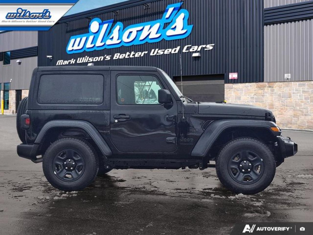 2022 Jeep Wrangler Sport 4X4 | Hard Top | Auto | A/C | CarPlay + Android | Rear Camera | and More ! Photo