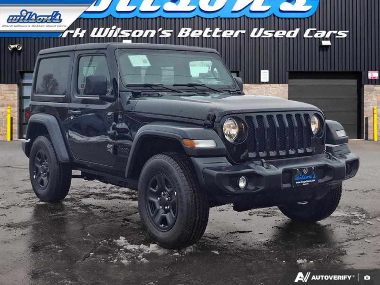 2022 Jeep Wrangler Sport 4X4 | Hard Top | Auto | A/C | CarPlay + Android | Rear Camera | and More ! Photo