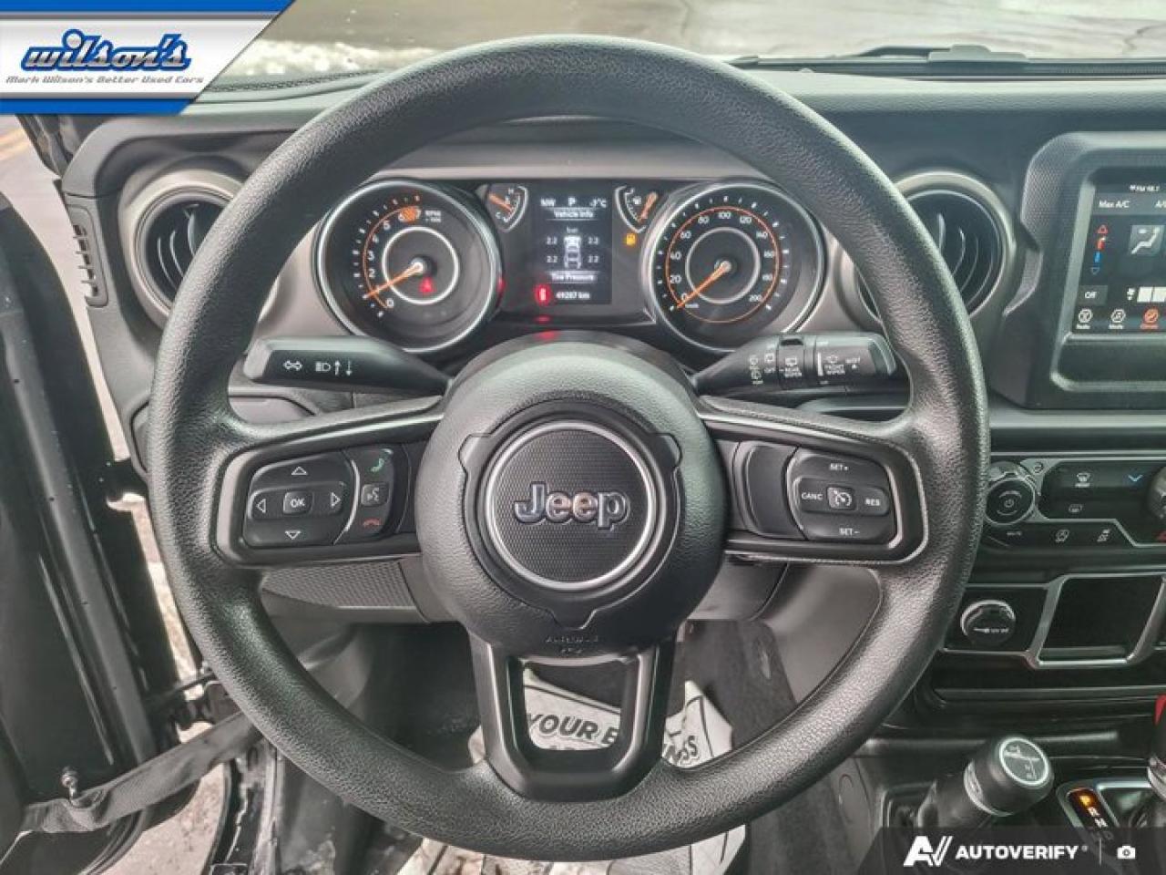 2022 Jeep Wrangler Sport 4X4 | Hard Top | Auto | A/C | CarPlay + Android | Rear Camera | and More ! Photo