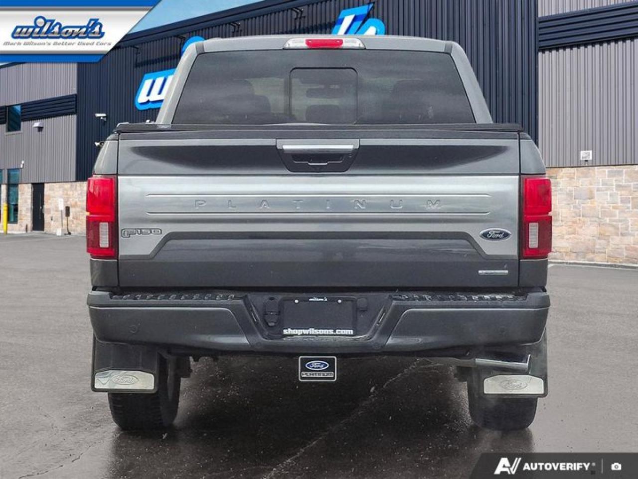 2019 Ford F-150 Platinum 4X4 | Crew | Leather | Pano Roof | 360 Camera | Adaptive Cruise | Tow Pkg | and Much More ! Photo3