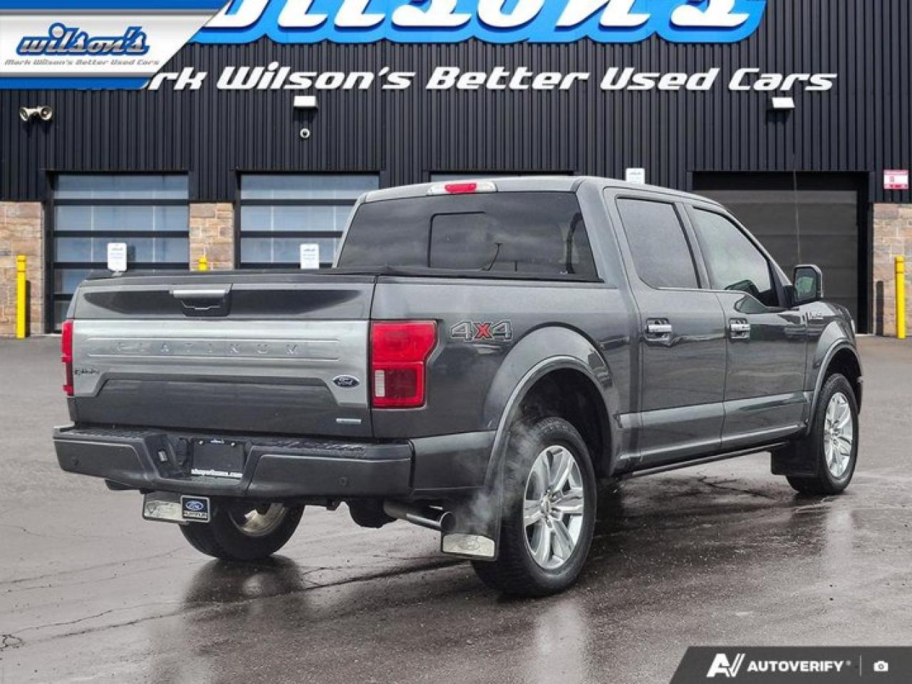 2019 Ford F-150 Platinum 4X4 | Crew | Leather | Pano Roof | 360 Camera | Adaptive Cruise | Tow Pkg | and Much More ! Photo4