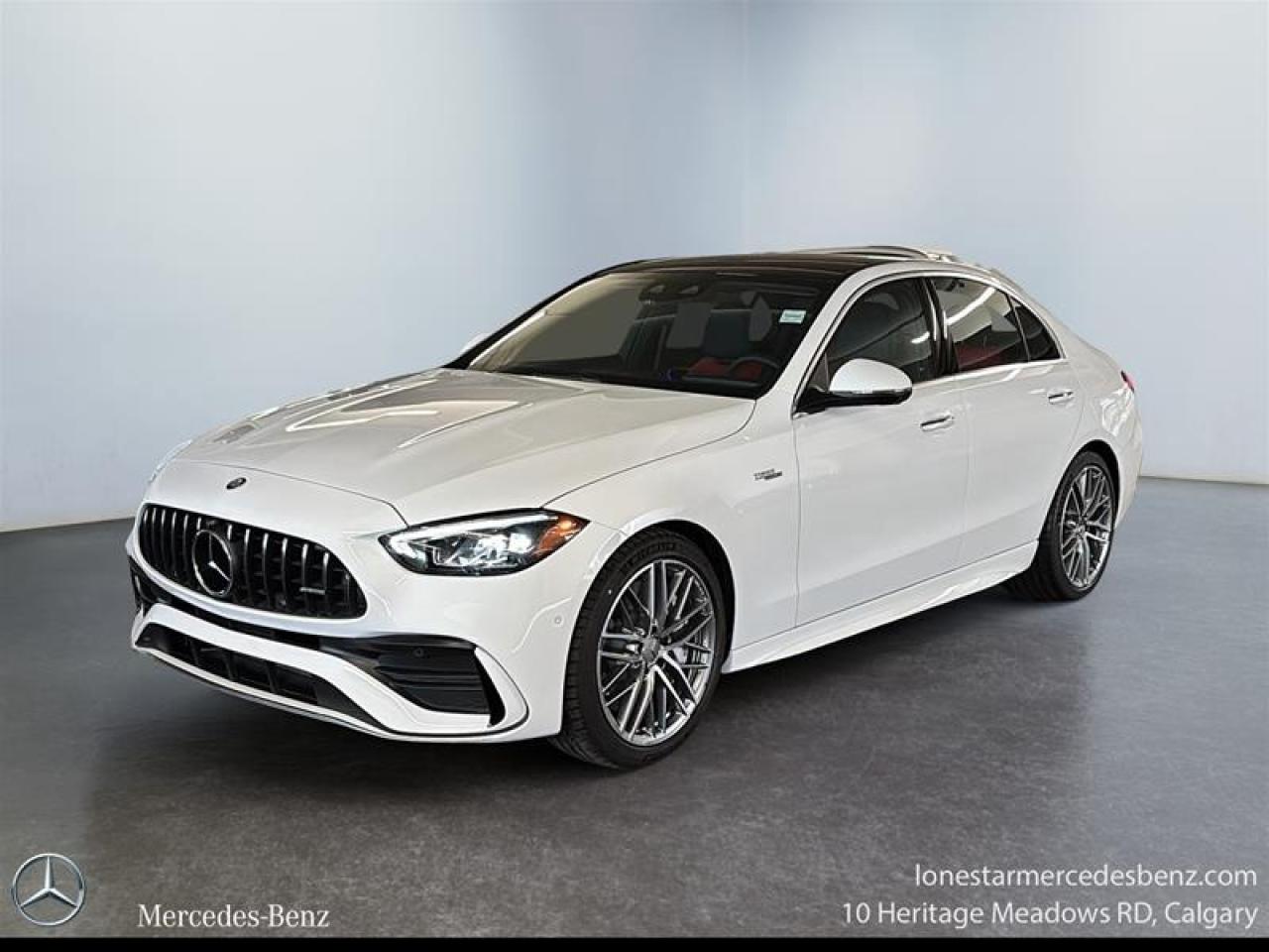 New 2025 Mercedes-Benz C43 AMG 4MATIC Sedan for sale in Calgary, AB