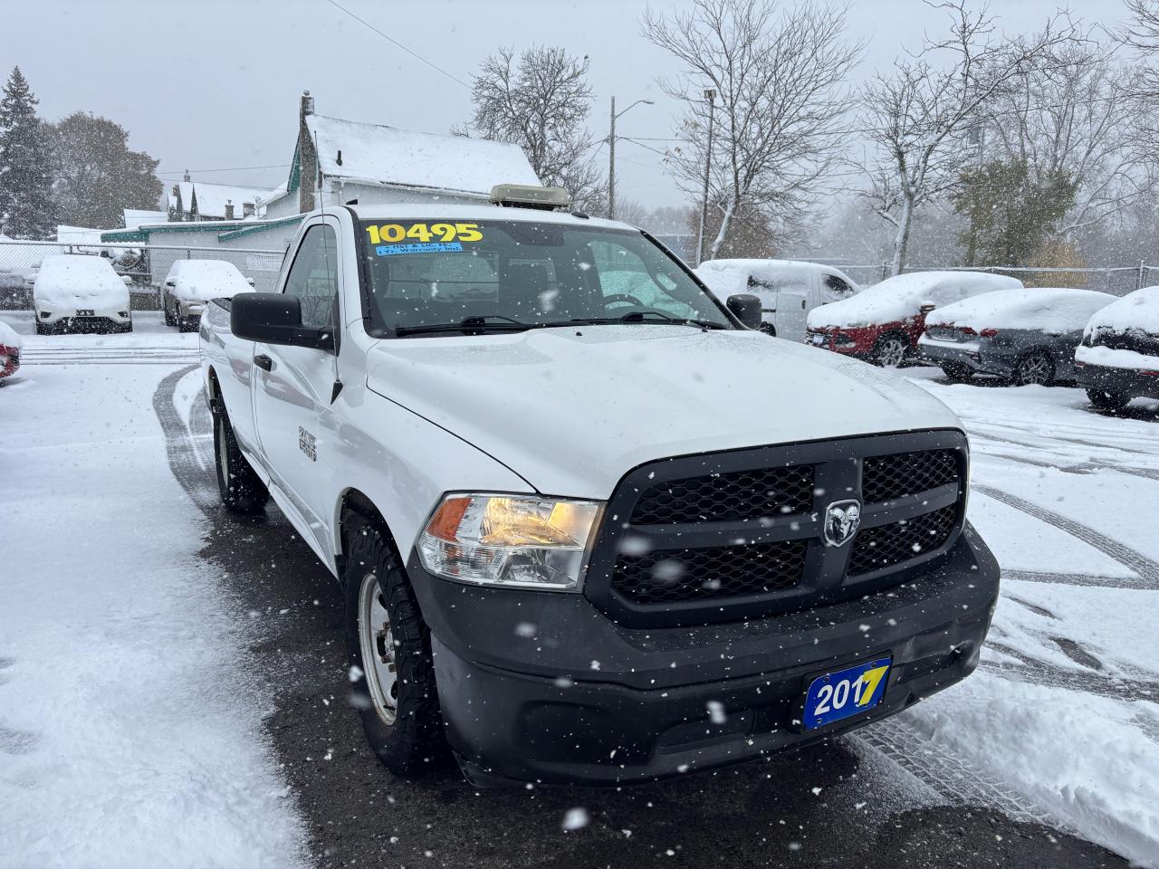 Used 2017 RAM 1500 TRADESMAN, Reg. Cab. 8 Ft. Box. V6, 2 Wheel Drive for sale in St Catharines, ON