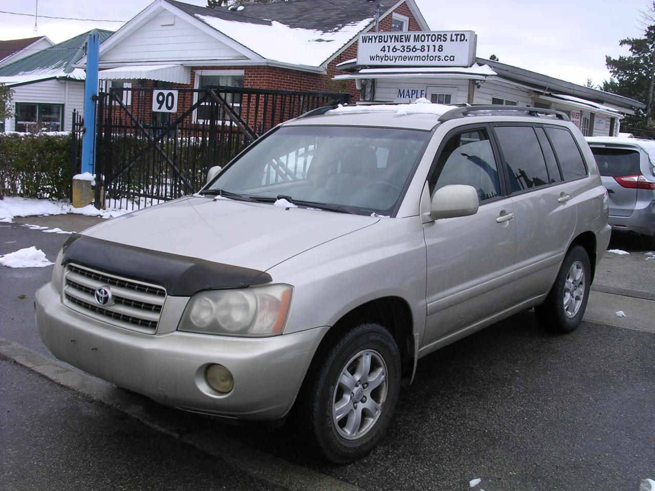 Used 2002 Toyota Highlander LEATHER for sale in Toronto, ON