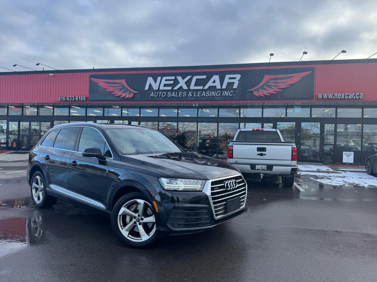 2019 Audi Q7 TECHNIK S-LINE AWD 7 PASS NAVI LEATHER PAN/ROOF