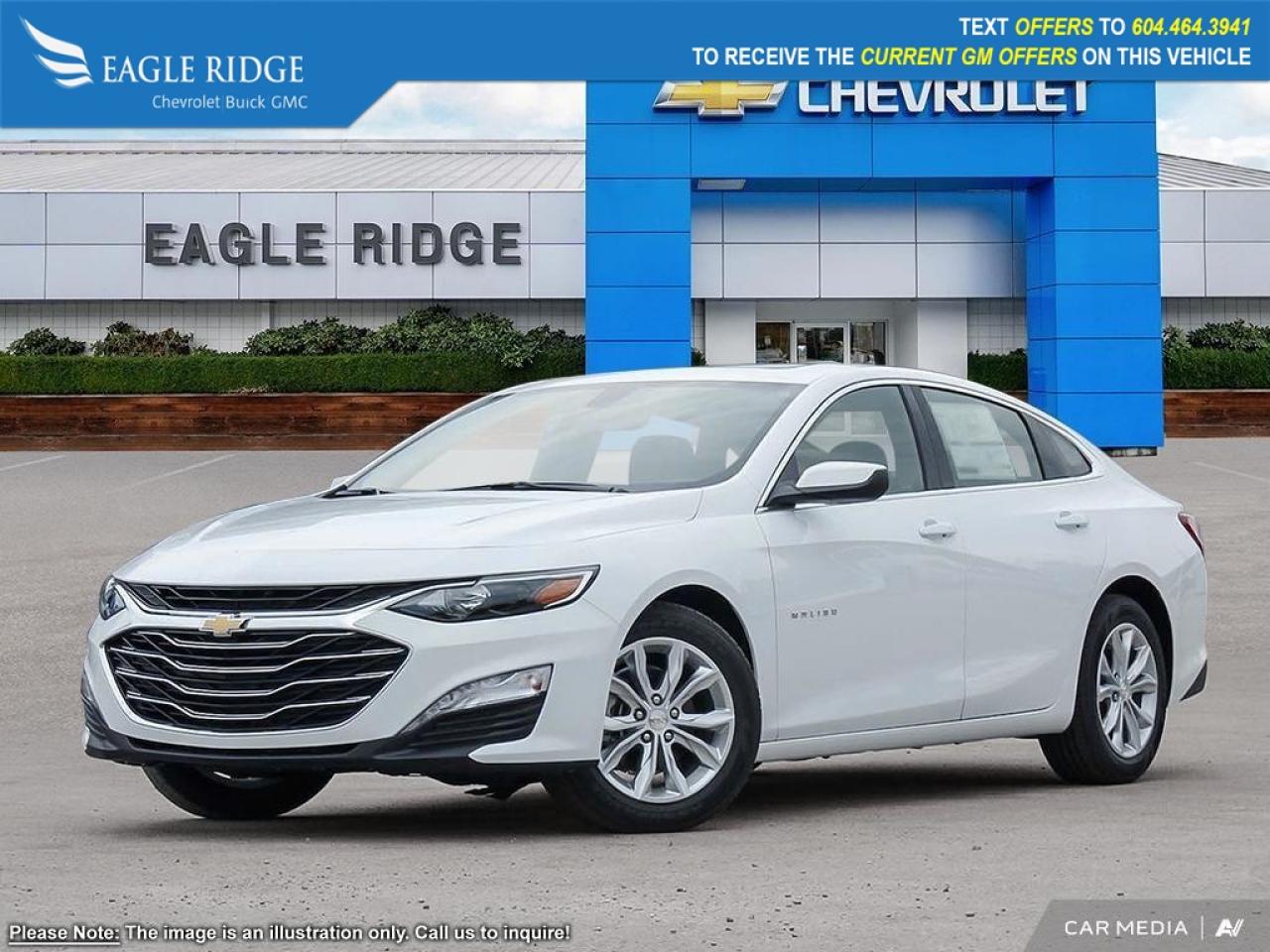 New 2024 Chevrolet Malibu 1LT Lane keep assist, automatic emergency braking, Rear Vision Camera, for sale in Coquitlam, BC