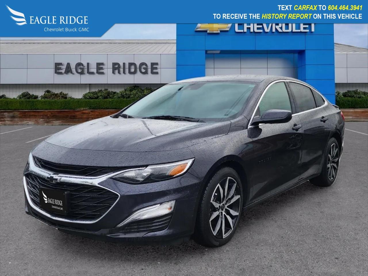 Used 2023 Chevrolet Malibu RS Power steering, Power windows, Rear anti-roll bar, Rear side impact airbag, Remote keyless entry, Security system, Speed control, Split folding rear seat, Steering wheel mounted audio controls, Telesc for sale in Coquitlam, BC