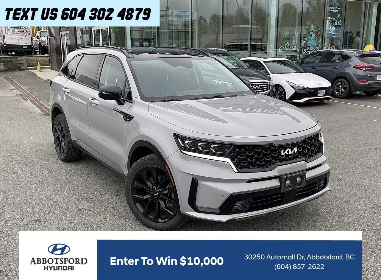 Used 2022 Kia Sorento 2.5T SX w/Black Leather for sale in Abbotsford, BC