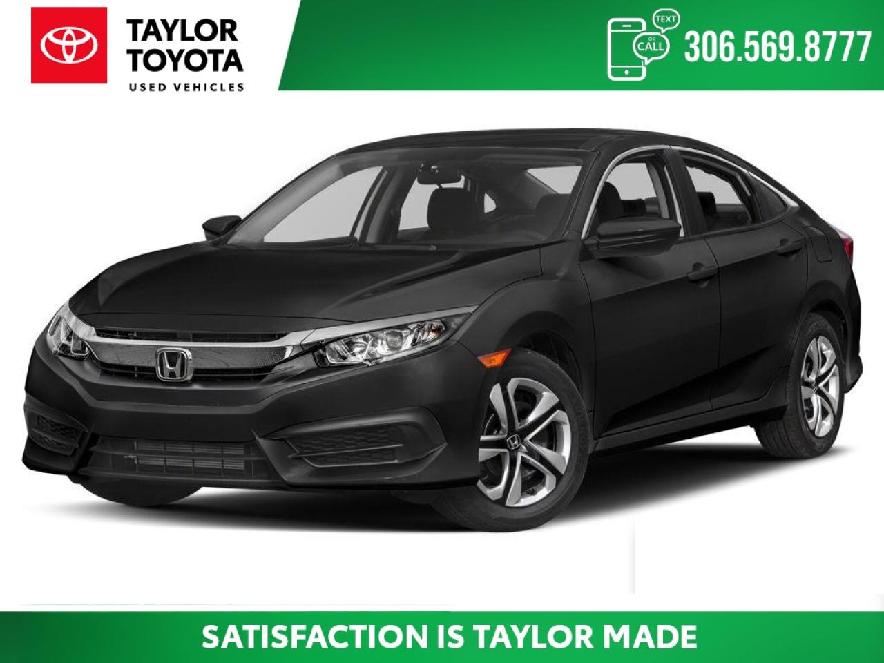 Used 2017 Honda Civic LX for sale in Regina, SK