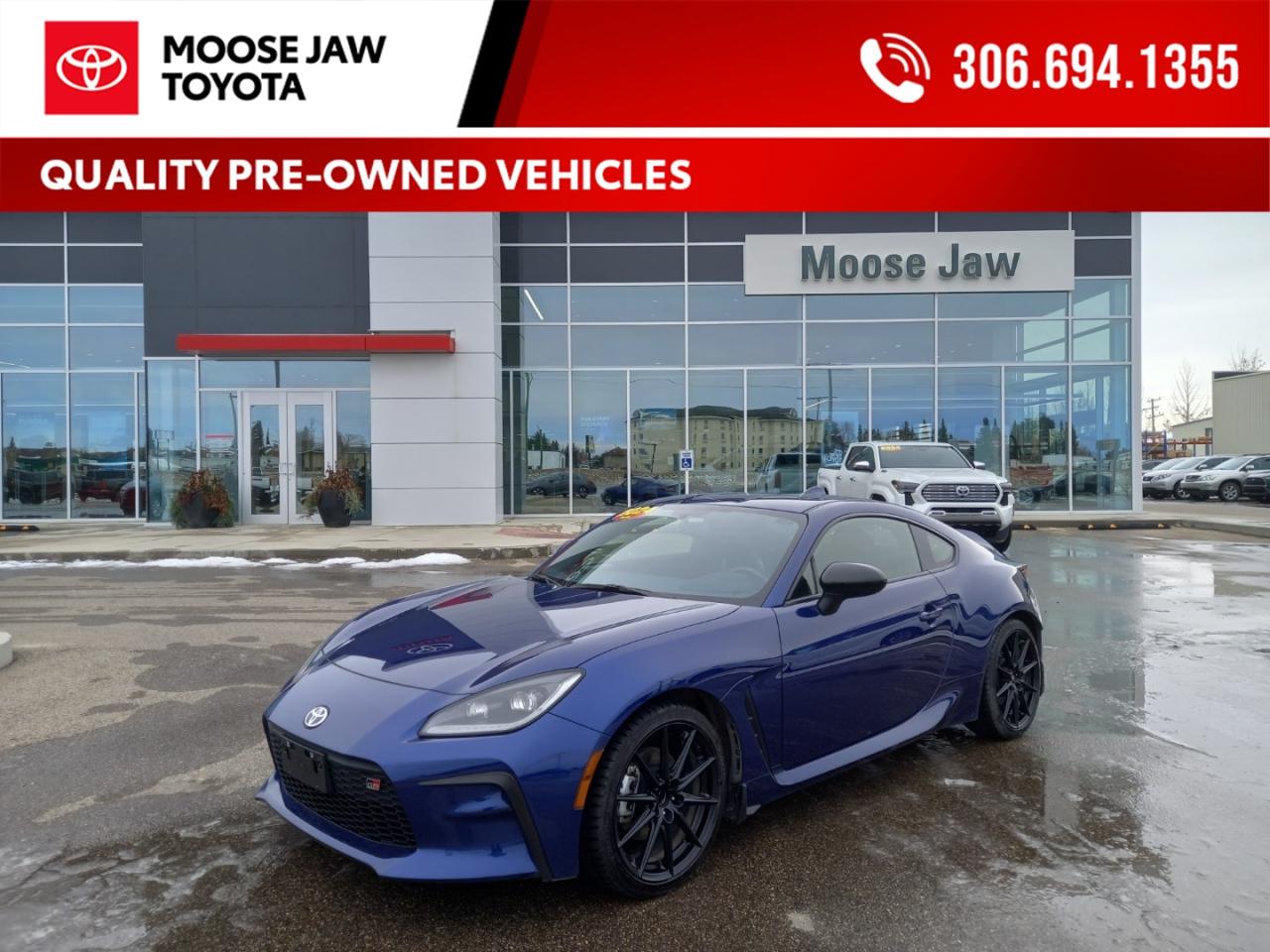 Used 2024 Toyota GR86 Pure driving excitement. The 2024 GR86 Premium delivers sharp handling, sporty design, and premium features for those who live for the road. for sale in Moose Jaw, SK
