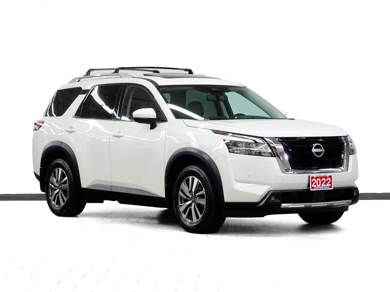 2022 Nissan Pathfinder SL | 4WD | Nav | Leather | Sunroof | 360Cam | 8Pas