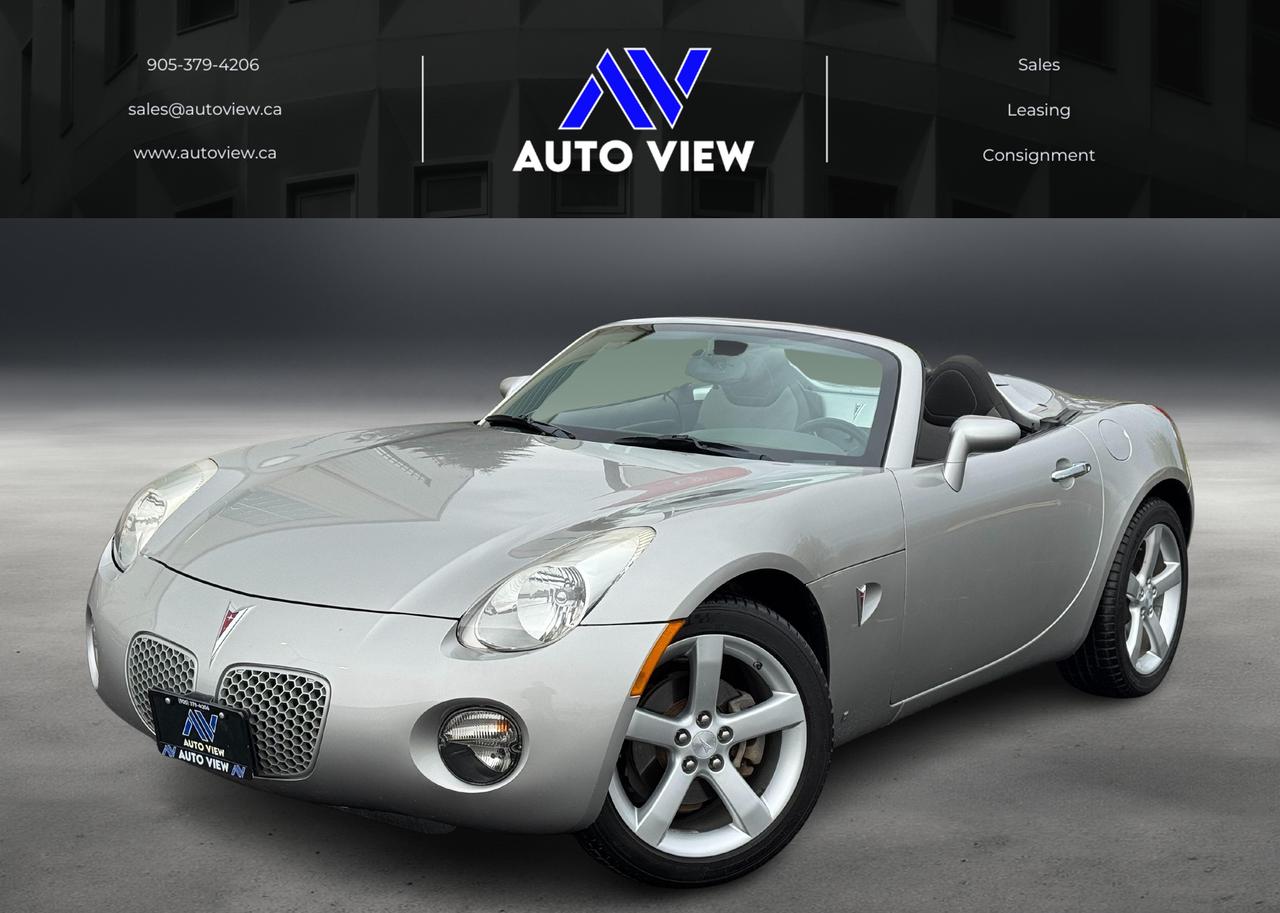 2008 Pontiac Solstice **CERTIFIED**DRIVE AWAY TODAY**