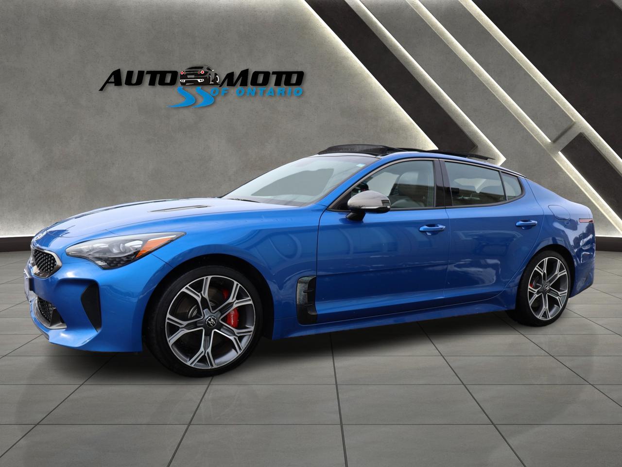 2019 Kia Stinger V6 GT LIMITED AWD CERTIFIED *ACCIDENT FREE*KIA MAINTAIN* CAMERA NAV BLUETOOTH LEATHER HEATED SEATS PANO ROOF CRUISE ALLOYS Photo