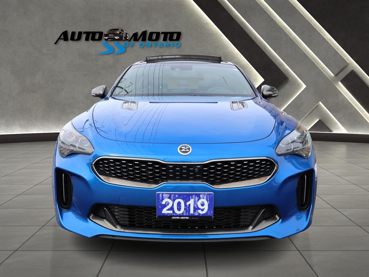 2019 Kia Stinger V6 GT LIMITED AWD CERTIFIED *ACCIDENT FREE*KIA MAINTAIN* CAMERA NAV BLUETOOTH LEATHER HEATED SEATS PANO ROOF CRUISE ALLOYS Photo