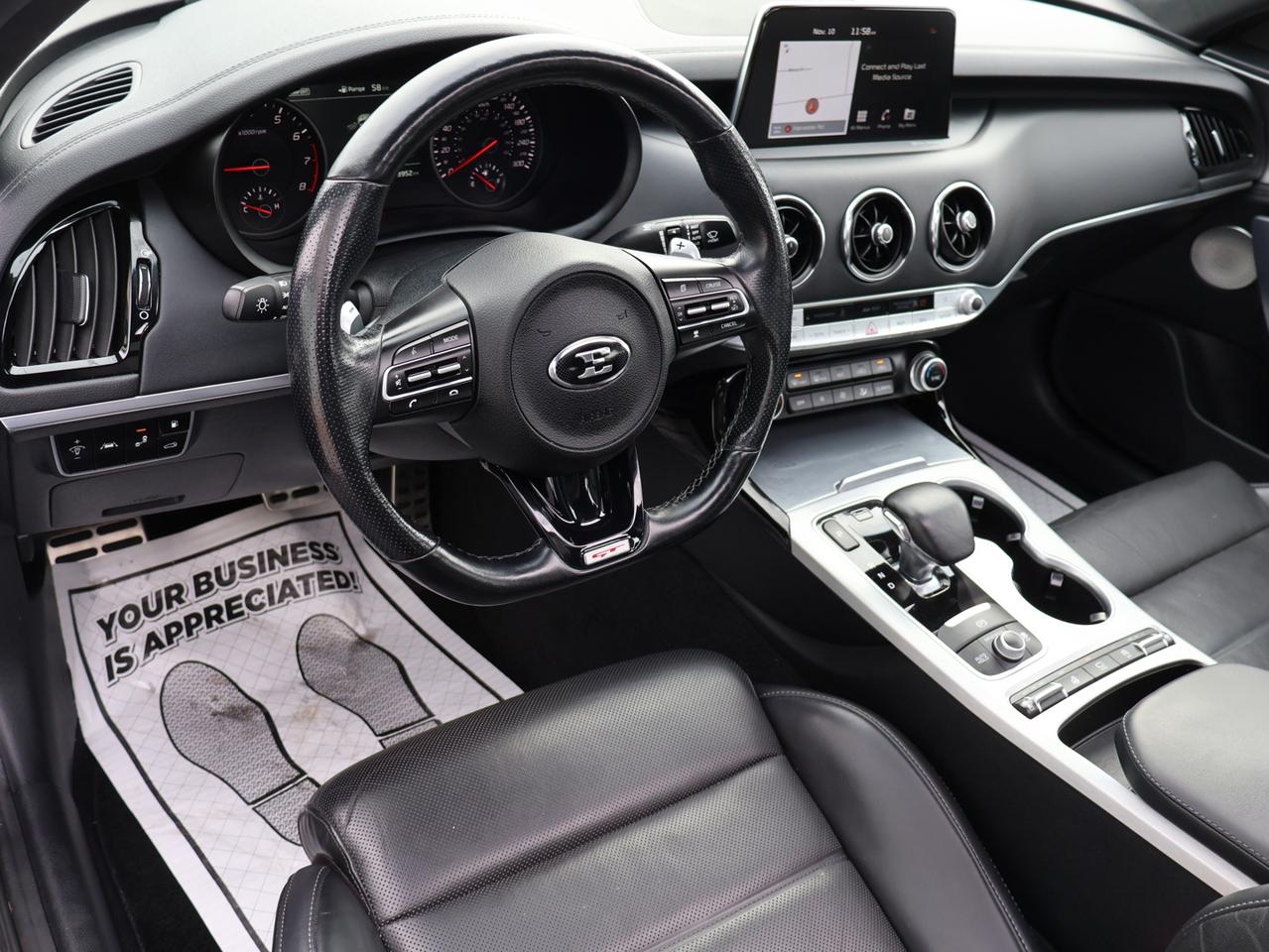 2019 Kia Stinger V6 GT LIMITED AWD CERTIFIED *ACCIDENT FREE*KIA MAINTAIN* CAMERA NAV BLUETOOTH LEATHER HEATED SEATS PANO ROOF CRUISE ALLOYS Photo