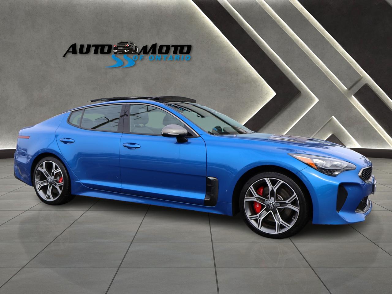 2019 Kia Stinger V6 GT LIMITED AWD CERTIFIED *ACCIDENT FREE*KIA MAINTAIN* CAMERA NAV BLUETOOTH LEATHER HEATED SEATS PANO ROOF CRUISE ALLOYS Photo
