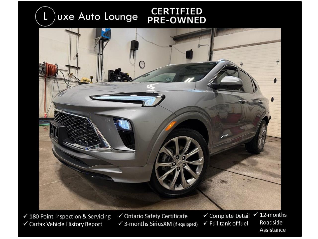 2024 Buick Encore GX Avenir | BOSE AUDIO | LEATHER | ONLY 11K! LIKE NEW