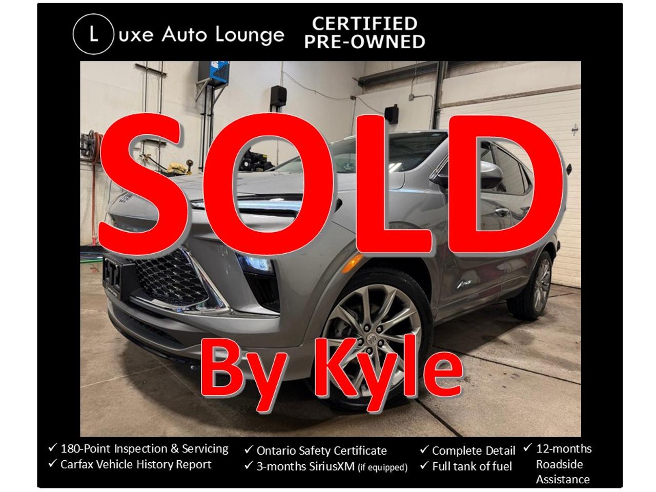 2024 Buick Encore GX Avenir | BOSE AUDIO | LEATHER | ONLY 11K! LIKE NEW