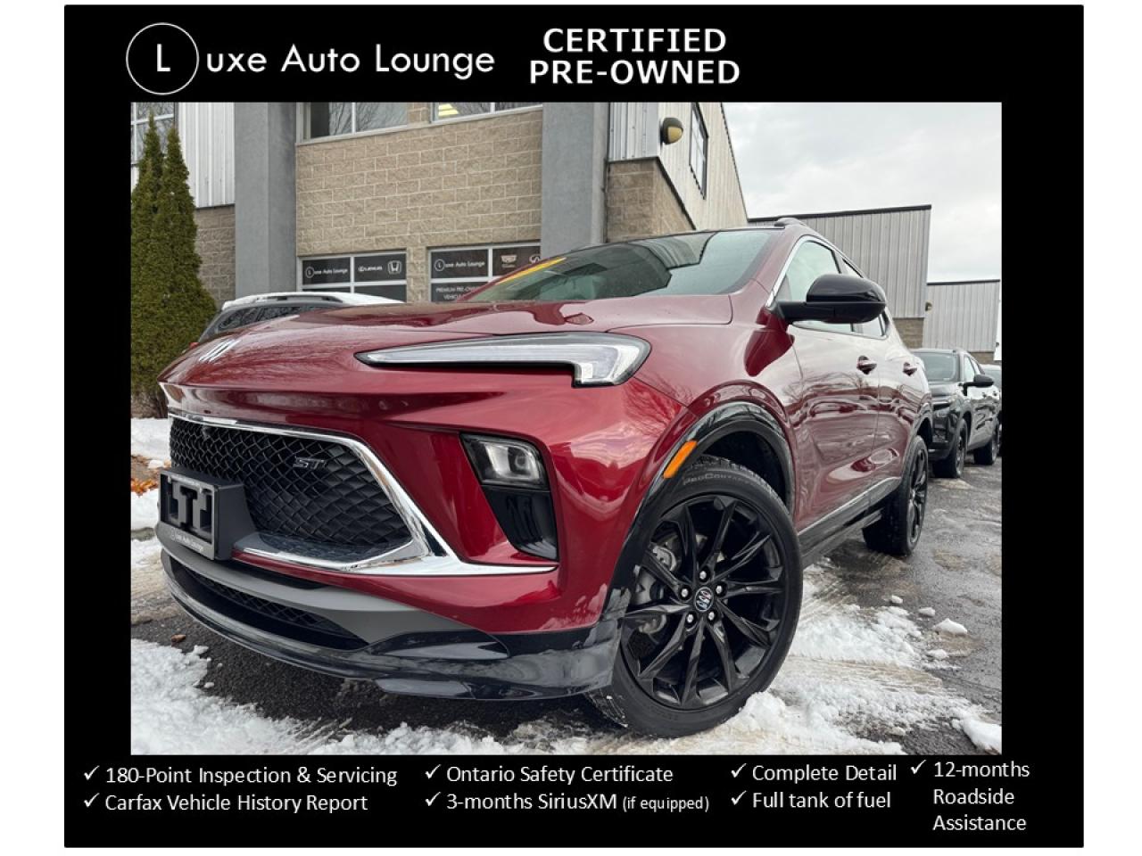 2024 Buick Encore GX Sport Touring AWD ONLY 22K!! PANO ROOF, LEATHER!!!