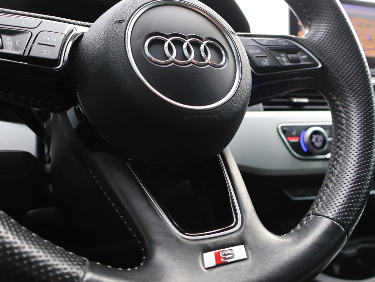 2019 Audi A4 TECH S-LINE AWD CERTIFIED *ACCIDENT FREE* *AUDI MAINTAIN* 360 CAMERA NAV BLUETOOTH LEATHER HEATED SUNROOF CRUISE ALLLOYS - Photo #40