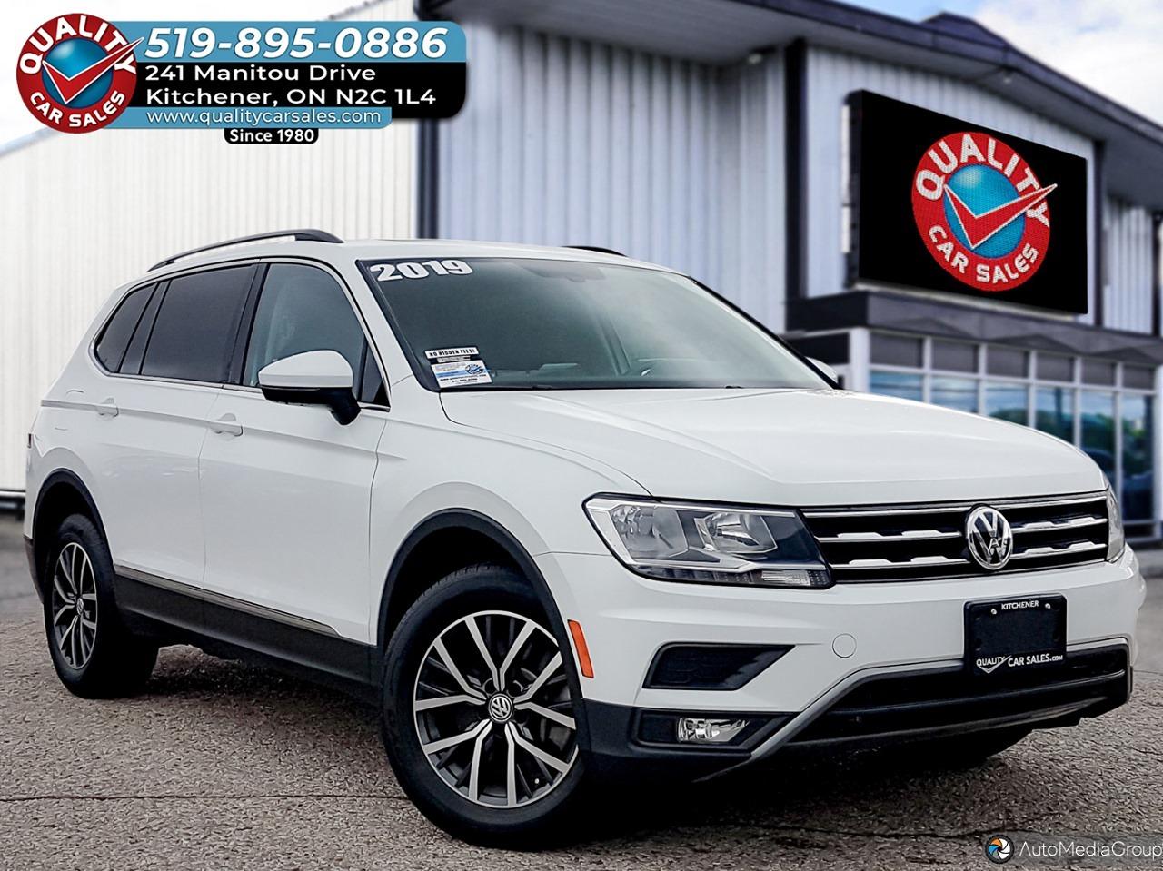 2019 Volkswagen Tiguan Comfortline 4MOTION *LEATHER-SUNROOF-NAVIGATION*