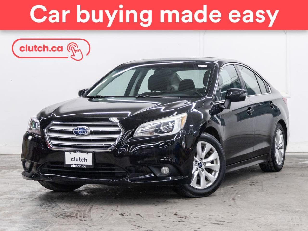 Used 2016 Subaru Legacy Touring AWD w/ Power Sunroof, Heated Front Seats, Rearview Camera for sale in Toronto, ON