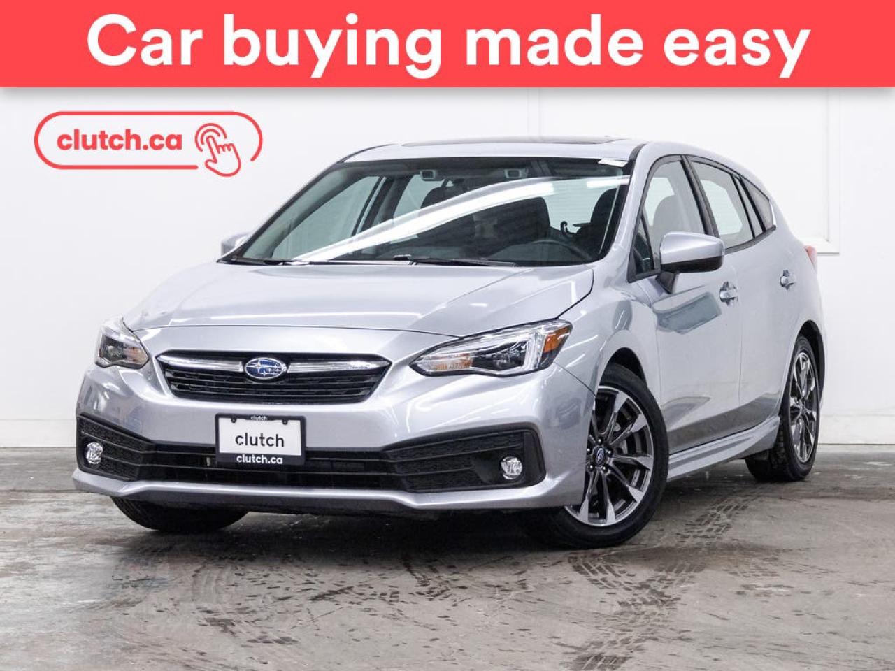 Used 2022 Subaru Impreza Sport AWD w/Apple CarPlay & Android Auto, Heated Front Seats, Backup Cam for sale in Toronto, ON
