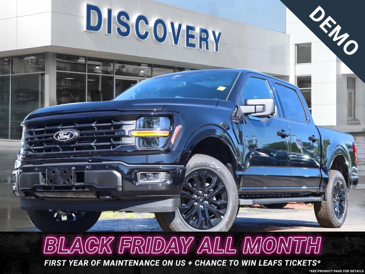 Used 2025 Ford F-150 XLT | 4X4 | 2.7L | 303A | BLK PK PLS | ROOF | 20s for sale in Burlington, ON