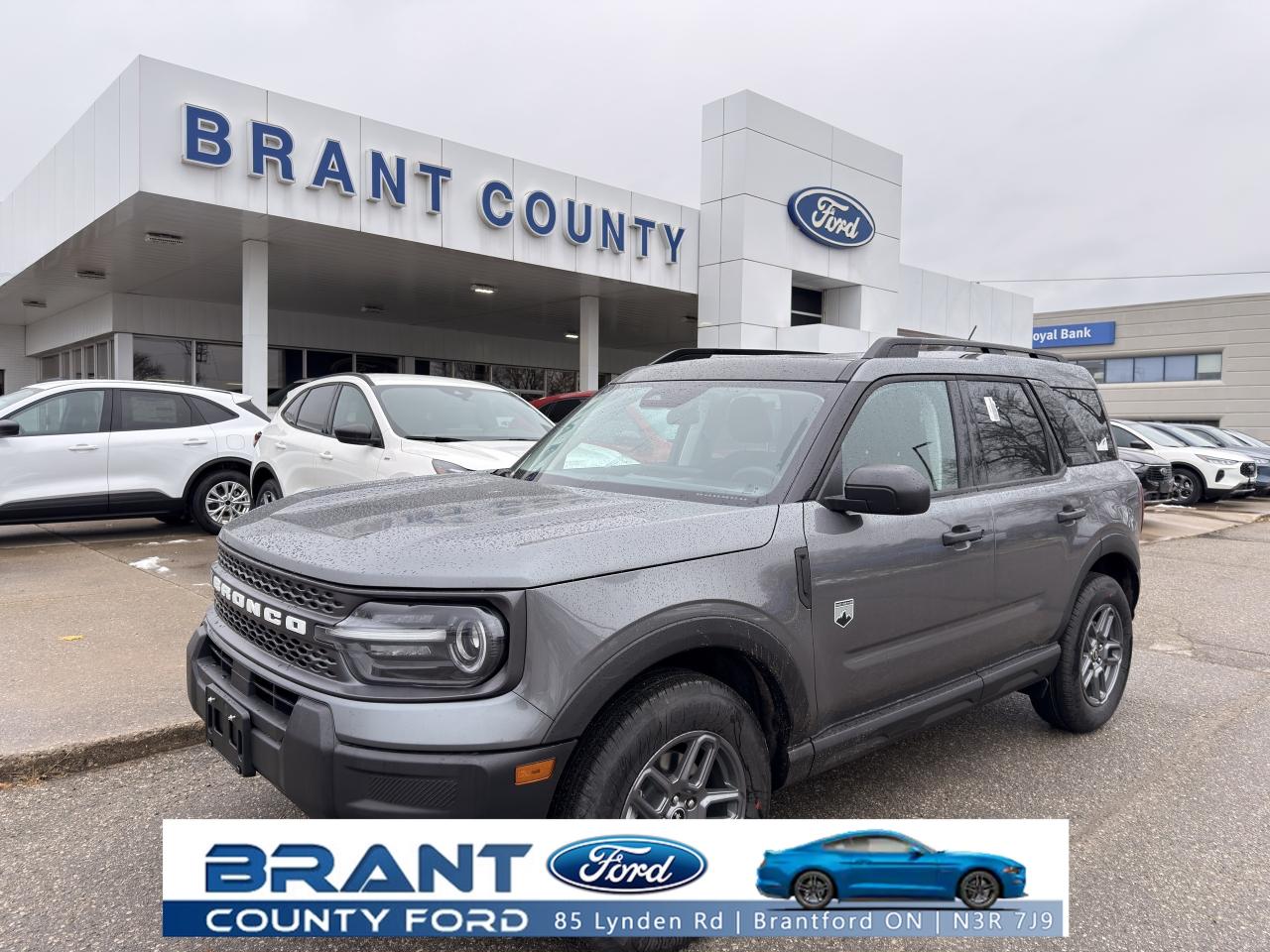 New 2025 Ford Bronco Sport Big Bend for sale in Brantford, ON