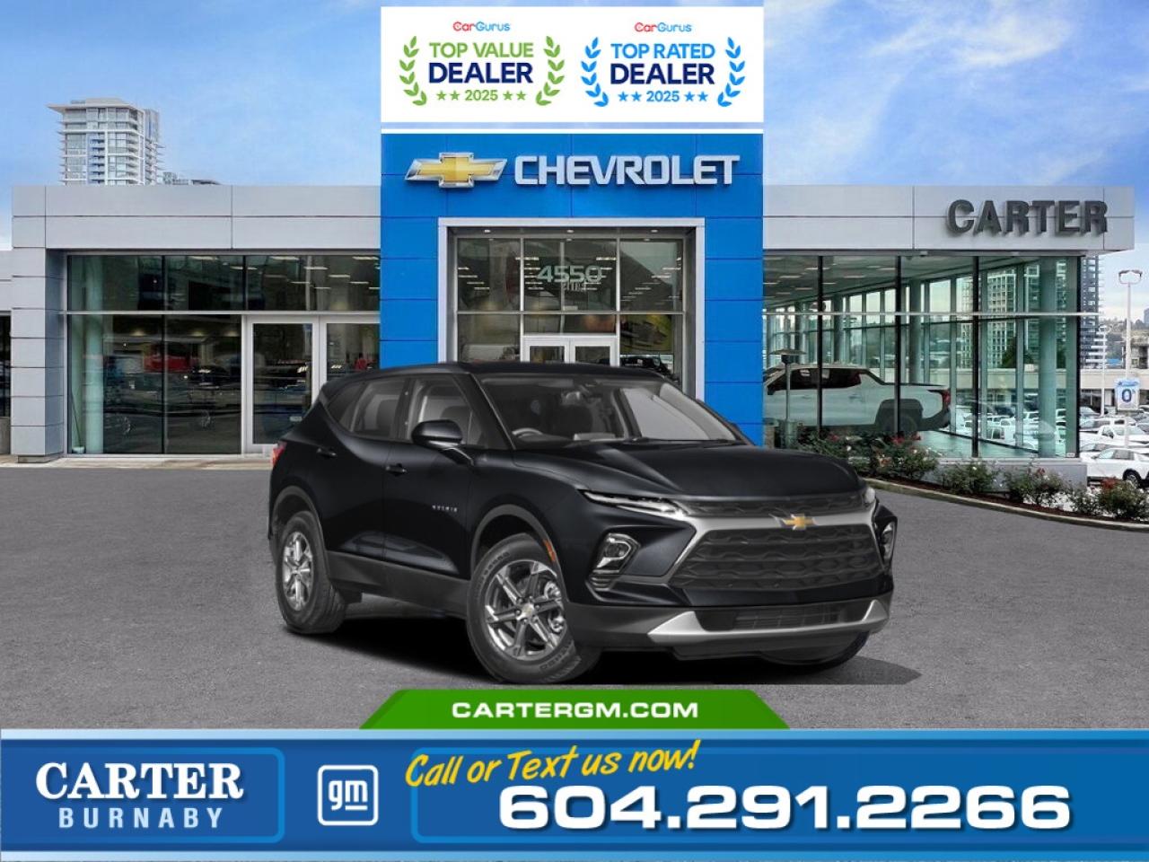 New 2026 Chevrolet Blazer RS AWD | PWR SEAT/PWR SUNROOF/PWR LIFTGATE for sale in Burnaby, BC