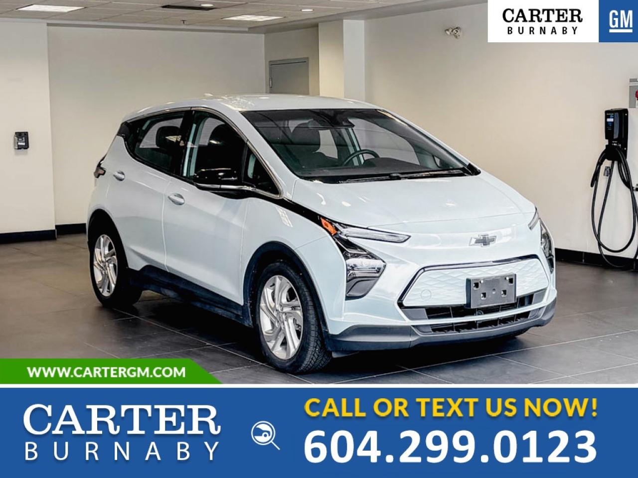 Used 2023 Chevrolet Bolt EV 1LT FWD | UP TO 417 KM RANGE/HEAT & POWER SEAT for sale in Burnaby, BC