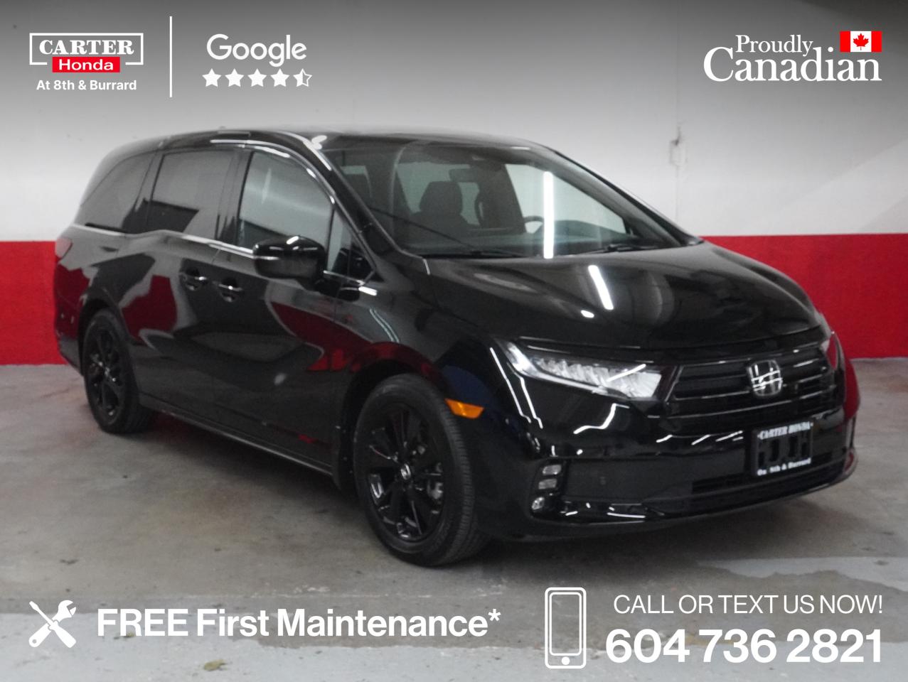 Used 2023 Honda Odyssey Black Edition Auto for sale in Vancouver, BC