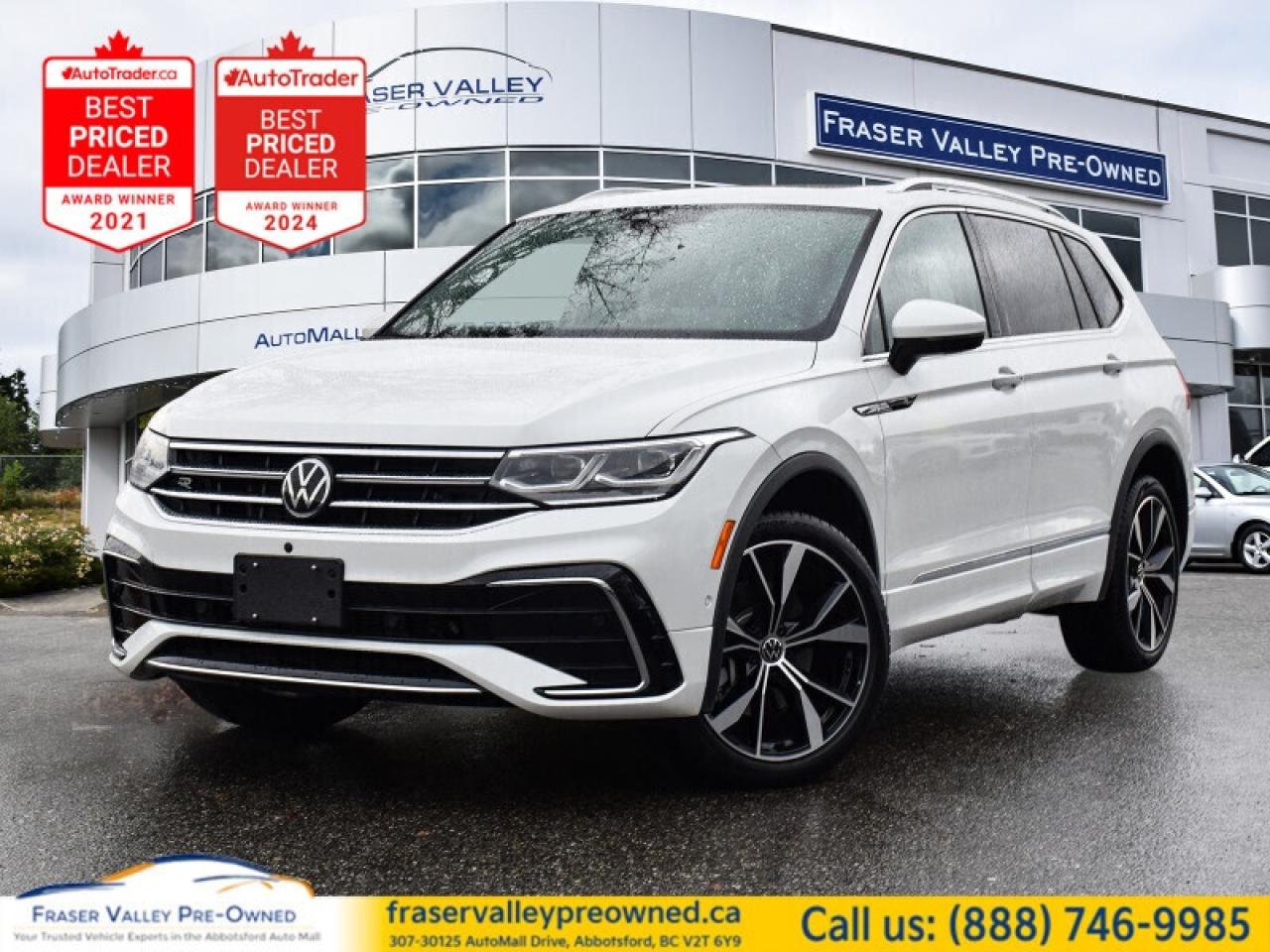 Used 2022 Volkswagen Tiguan Highline R-Line  Clean | Local | Fully Loaded for sale in Abbotsford, BC