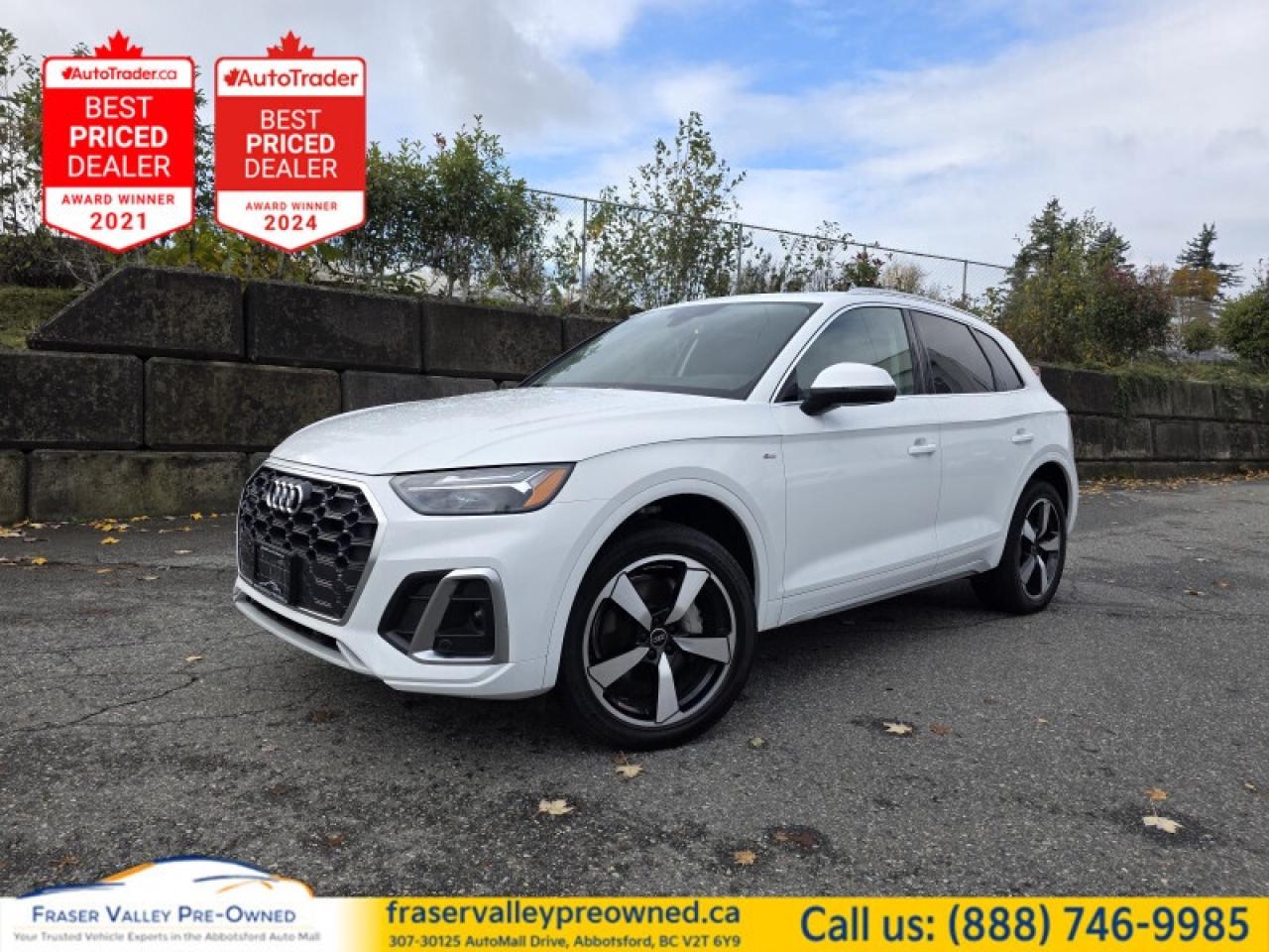 Used 2024 Audi Q5 Progressiv 45 TFSI quattro  Local BC • No Accident for sale in Abbotsford, BC