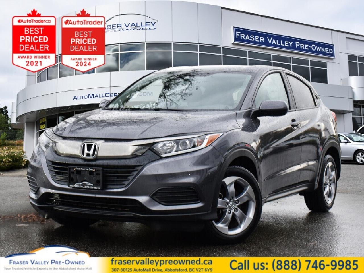 Used 2022 Honda HR-V LX  Local • CarPlay/Android Auto • Honda Sensing • for sale in Abbotsford, BC