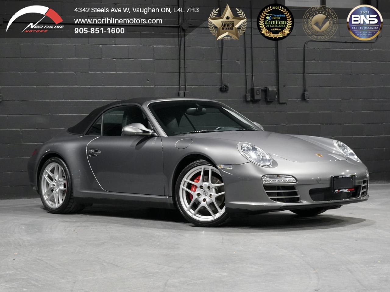 Used 2010 Porsche 911 2dr Cabriolet Carrera 4S/NAV/BOSE/NO ACCIDENTS for sale in Vaughan, ON