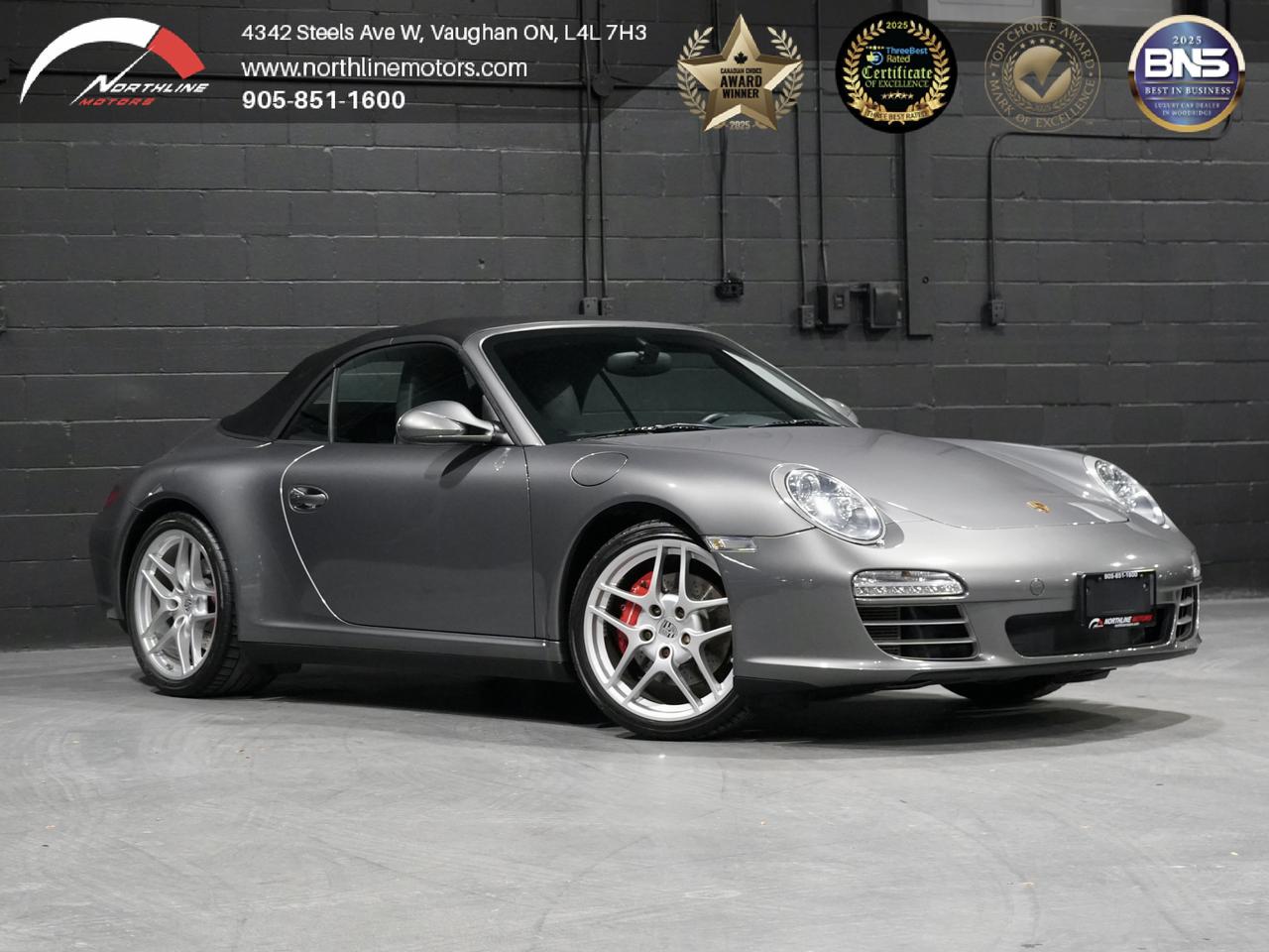 2010 Porsche 911 2dr Cabriolet Carrera 4S/NAV/BOSE/NO ACCIDENTS Photo0