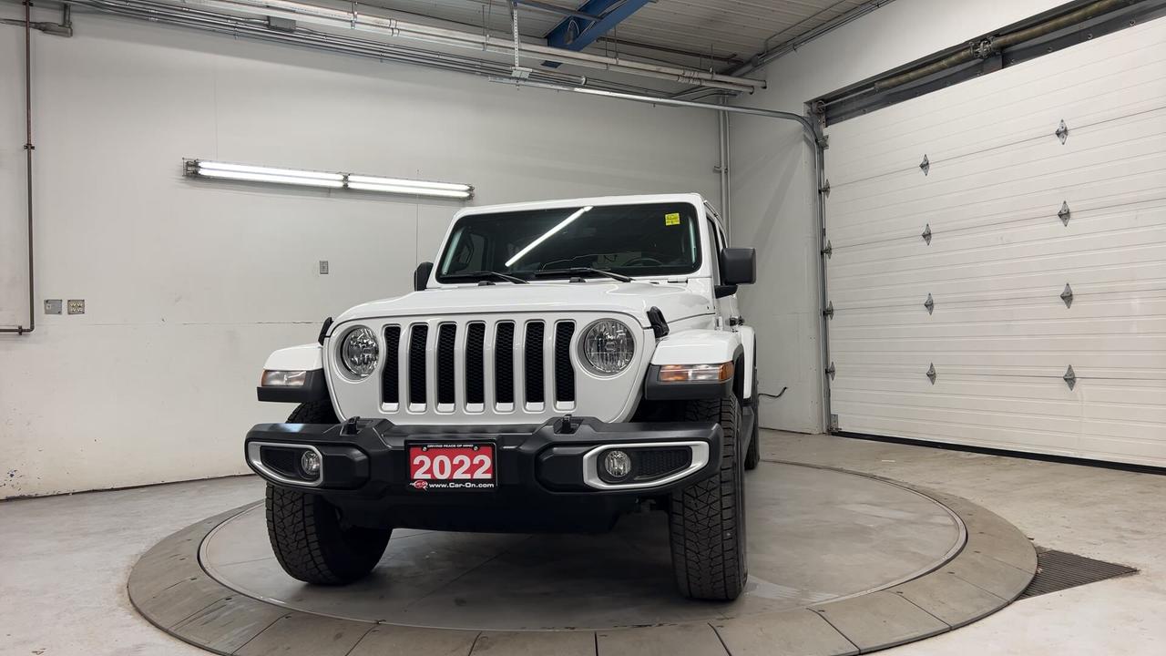 2022 Jeep Wrangler Unlimited SAHARA UNLIMTED 4X4 | HTD LEATHER | HARD TOP | NAV Photo2