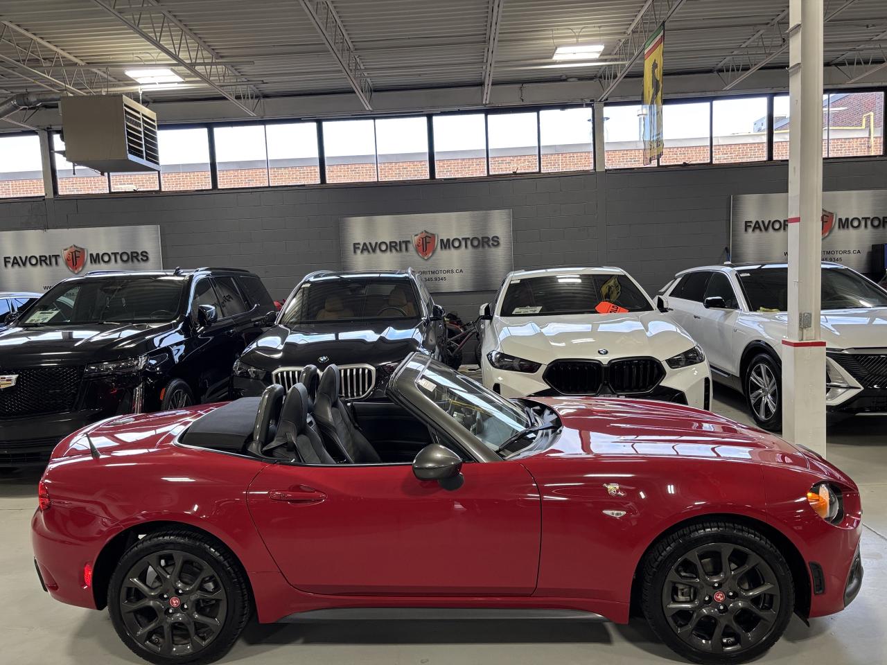 2017 Fiat 124 Spider Abarth|CONVERTIBLE|MANUAL|FRONTPPF|INTAKE|NAV|+++ - Photo #5