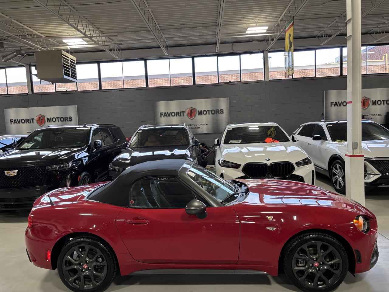 2017 Fiat 124 Spider Abarth|CONVERTIBLE|MANUAL|FRONTPPF|INTAKE|NAV|+++ - Photo #6